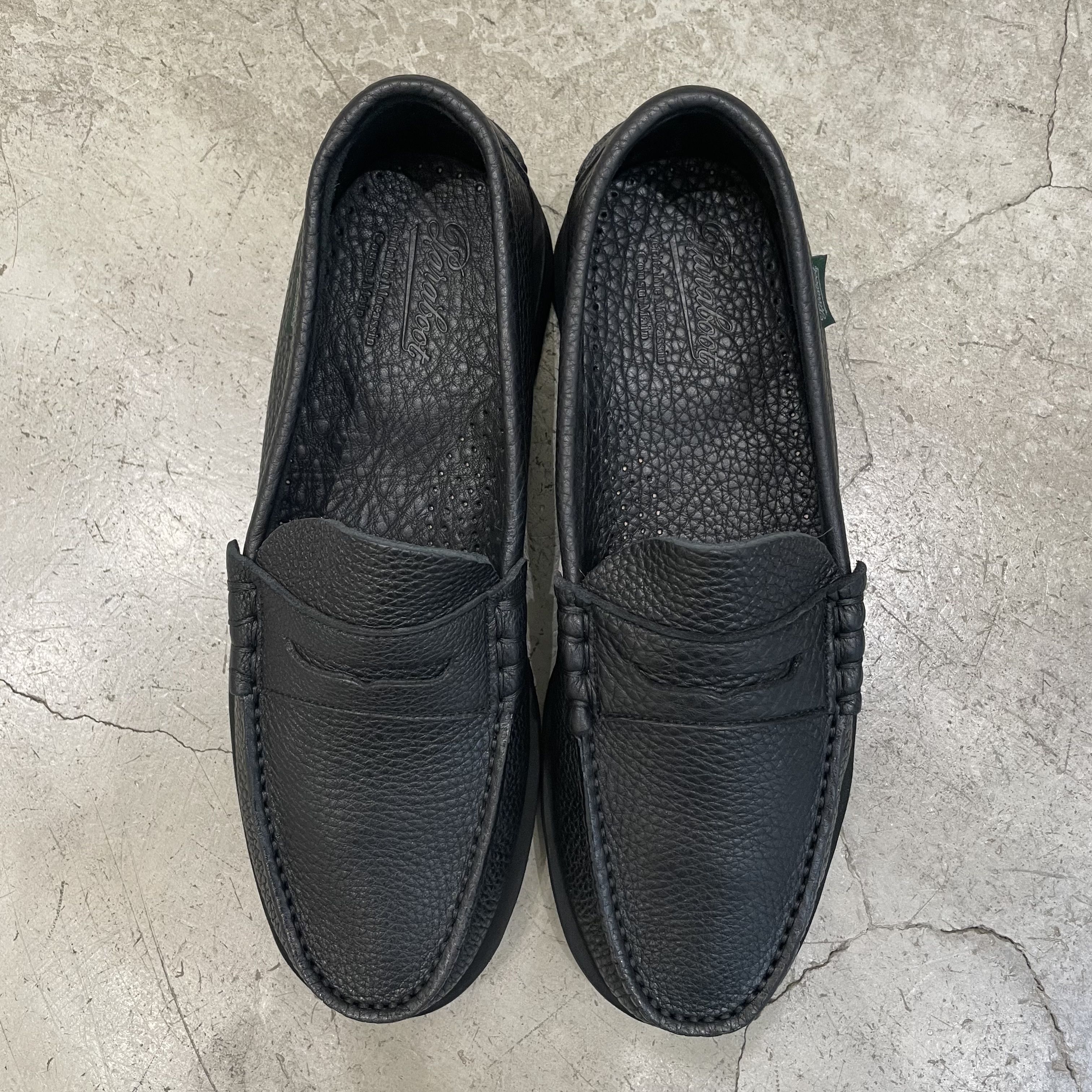 楽天市場】パラブーツ PARABOOT デッキシューズ スリッポン
