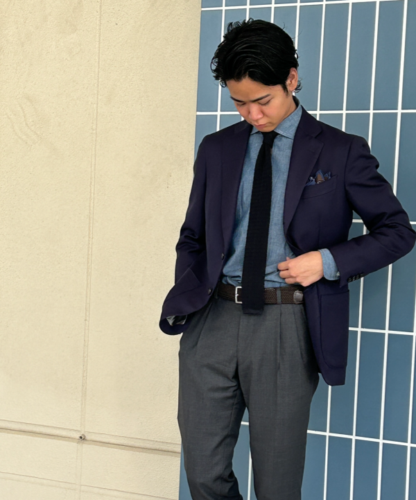 HERMES エルメス ネクタイ | 4way Hロゴ シルクニットキャトルタン